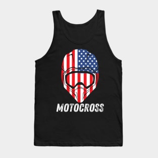 American Dirt Bike Motocross Tank Top